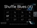 Blues Shuffle in A
