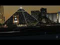 Citation Longitude Evening Approach | KLAS Las Vegas | MSFS