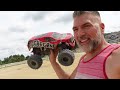Off-roading Action With ARRMA GORGON On The DIRT Track