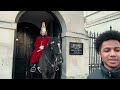 IGNORANCE OR DISRESPECTFUL - Tourist Grabs Wrong Royal Guard Boots | Royal Guard, Kings Guard,