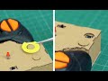 How to Make RC Tank with Cardboard！