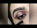 beautiful 3shades eye makeup look❤️🖤🤍#youtube #eyemakeup
