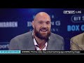 Full Deontay Wilder v Tyson Fury crazy London press conference | Warning: contains bad language