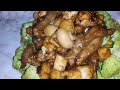 Tender and Juicy Stir Fry Beef Brocolli with Tofu and Mushroom Button