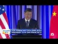 Top American CEOs dine with Chinese President Xi Jinping in San Francisco