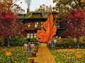 AUTUMN AMBIENCE - Relaxing wind, crunching leaves, chirping birds - Sounds for Sleep