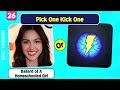 Taylor Swift vs Olivia Rodrigo | Pick One Kick One Challenge