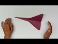 How to make a jet Fighter paper Airplane that fly far