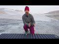 I TEST THE NEW TENSOR EXTREME SLEEPING PAD… On A Glacier