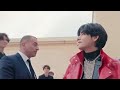 [VMAN] Inside look at BTS V getting ready for Celine Fashion Show in Paris