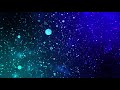 60 min | 4K Relaxing Screensaver | Blue Glitter Particles
