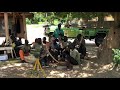 African music in Murchison Falls in Uganda