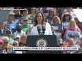 VP Kamala Harris rallies in Eau Claire, Wisconsin [FULL SPEECH]