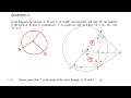 Euclidean Geometry Grade 11: Exam question