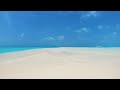 11 hours Ocean waves on a tropical beach| Relaxing & deep sleep waves | Beautiful Maldives Sandbank