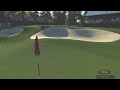 PGA TOUR 2K23 backspin off the green ramp. Almost holed