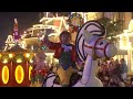 [4K] Once Upon a Christmastime Parade - 2019 Mickey's Very Merry Christmas Party