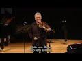 Vídeo 5 - Pinchas Zukerman, Violin Masterclass