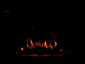 Night Fire in the Dark Background Video (full hd)🔥 Crackling Fireplace Sounds Black Screen 12 hours