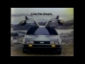 DeLorean TV Commercial Original 1980's promo