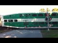 Toronto Go Train at Rosebank (Rodd Ave)