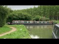 Moving Mick's Narrowboat, not a walk but very calming to watch..
