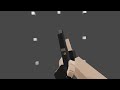 Glock 17 updated inspect animation (blender)