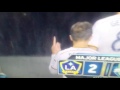 Rogers from LA Galaxy gives finger to Seattle fans ...Rude ..no class