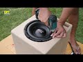 DIY 10 inch Subwoofer Box - Budget-Friendly Build