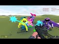 ALL NEW ZOOCHOSIS MONSTERS VS ALL GODZILLA SMILING CRITTERS POPPY PLAYTIME CHAPTER 3 In Garry's Mod!