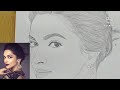Sketch of Deepika Padukone|Step by step tutorial|#ranglageya  #viralvideo @DeepikaPadukoneFan1