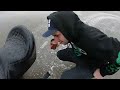 BEATER SNOWMOBILE DITCH BANGING NO SNOW || DRIFT TRIKE ON THIN ICE