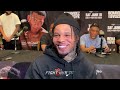 Gervonta Davis says Frank Martin FINISHED in 8 rounds; Spence collecting check after presser