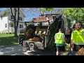 Groot Mack LE Leach Rear Loader Garbage Truck Crushing Wood Furniture