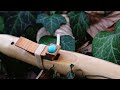 Native American Style Branch Flute AMBIENT TRACK ~ cherry wood in F#
