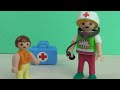 Playmobil Film deutsch Paul ist verletzt  - Familie Hauser - Playmobil Krankenhaus
