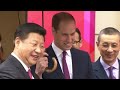 Prince William asks China's President if he wants to test drive an Aston Martin?