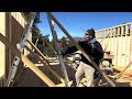 Building an Off-Grid Passive Solar House - Solo Style.  First Floor southern wall.