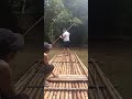 Bamboo Rafting Kow Lak Thailand