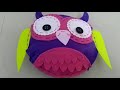 How to make a cute owl cushion very easily| Cute and easy craft