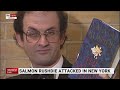 Witnesses describe the terrifying stabbing attack of Salman Rushdie
