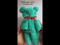 diy towel teddy bear in just 1 minute 😱😱 No stitch no glue teddy bear tutorial  #shorts