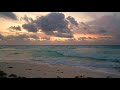 Relaxing Ocean/Cancun Sunrise in 4K | Sony a6500 | Sony 10-18mm f4