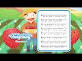 새콤 달콤 맛있는 딸기 (중국어 동요 피아노 악보) 酸甜可口的草莓 (中国儿歌钢琴谱) - PonyRang TV Kids Play