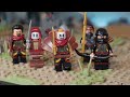 I built Lord of the Rings BATTLES in LEGO