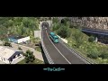 Smooth BUS Ride Through the Beautiful Balkan - Euro Truck Simulator 2 - Moza R21 Setup