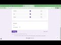 Google Forms  4  - Viewing and Analyzing Form Responses