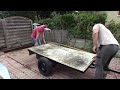 Crusty trailer restoration Restauration d'une remorque