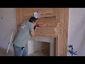 Classical Fireplace Mantel Full Build - Timeless Carpentry