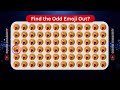 Can You Find The Odd Emoji Out? 🤔🔍 Fun Puzzle Emoji Challenge | Guessr Community